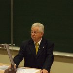 C2_06 Profesor Mieczysław Wysiecki otwiera Uroczystość -60 lat Wydziału Mechanicznego PS