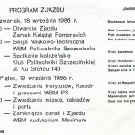 G1_03 Program Zjazdu absolwentów w1986r.